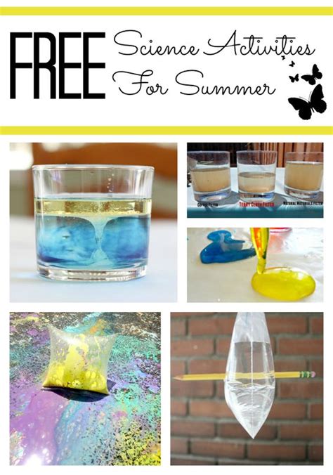 52 free science projects for elementary school
