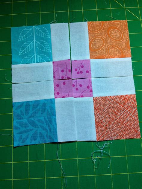 Disappearing 9-Patch by A Few Scraps | Disappearing nine patch, Nine patch quilt, Patch quilt