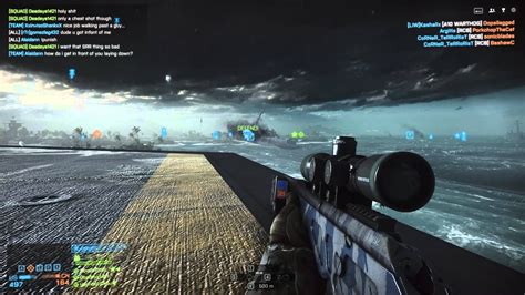 Battlefield 4 Sniping With A 40x Zoom Scope Battlefield 4