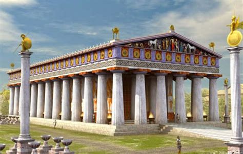 Arsitektur Klasik Yunani Kuno Temple Of Zeus On Progress Blog