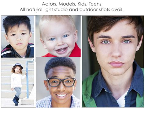 Headshots Kids And Teens Young Actors And Child Models And A Recent