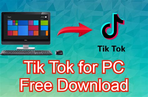 Download And Install Tik Tok For Pclaptop Windows 7810 Apk For Pc
