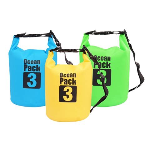 3l Ocean Pack Pvc Waterproof Dry Bag Gunny Bag Floating Boat Kayak Camping Bag Shopee Philippines