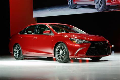 New Toyota Camry 2015 First Live Pictures New York Auto Show 2014