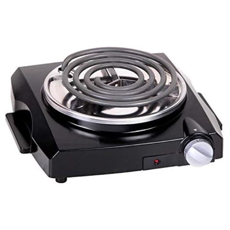 Techwood Portable Burner Electric Cooktop Single Hot Plate Infrared