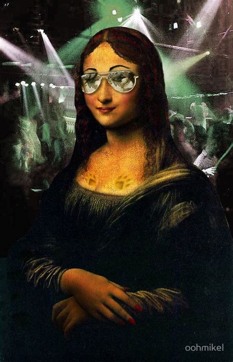 Modern Mona Lisa By Oohmikel Mona Lisa Monalisa Releitura Monalisa