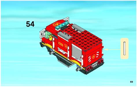 Lego 4208 Fire Truck Instructions City