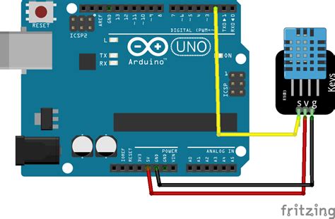 How To Connect Dht11 Sensor With Arduino Uno