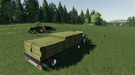 Small Bales Autoload V Trailer Farming Simulator Mod