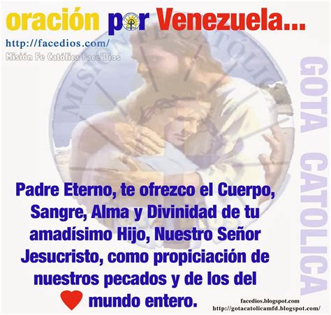 Gota Católica Gotas De Dios Oración Por Venezuela