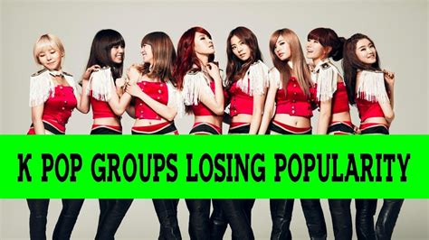 K Pop Groups Losing Popularity 2017 Edition Youtube