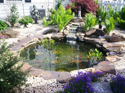 Raised Garden Fish Ponds Backyard Design Ideas