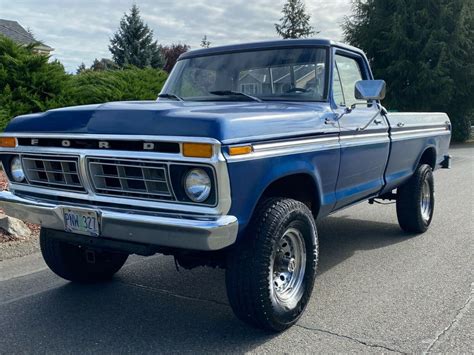 1977 Ford F 250 4x4 Highboy 73 Diesel Conversion Worldwide No Reserve