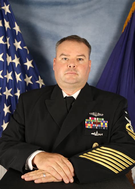 Command Master Chief Andrew Rockman Naval Education And Training