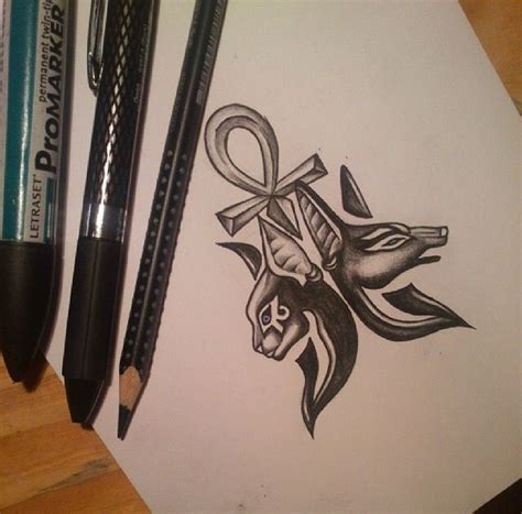 Anubis bastet and ankh tattoo design. Pin on Veterinarian who loves Egypt - Tattoo