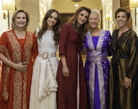 Queen Rania Shares Photos From Princess Imans Henna Party