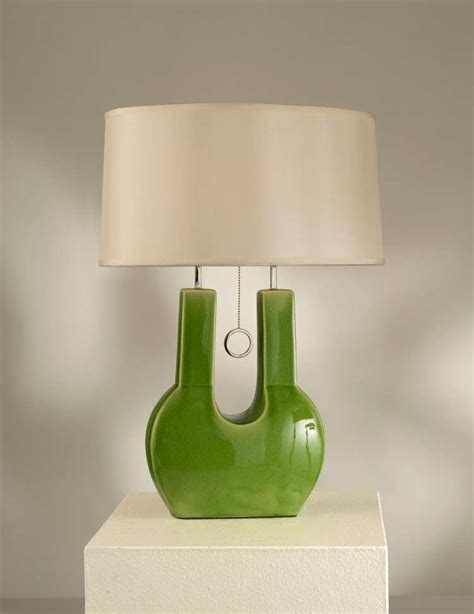 Green Base Table Lamp Nl190 Floor And Table