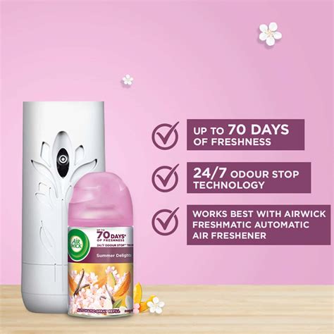 Buy Airwick Freshmatic Automatic Room Freshener Refill Summer Delights 250 Ml Online And Get
