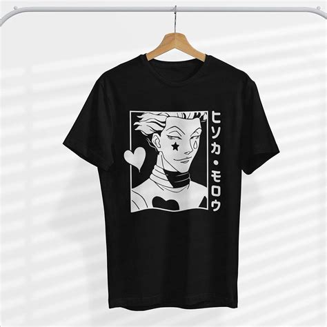 hisoka shirt anime shirt anime t shirt manga shirt hisoka morow japanese tee
