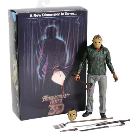 Neca 7and Action Figure Friday The 13th Part Iii 3d Jason Voorhees Ultimate Toy 29 99 Picclick