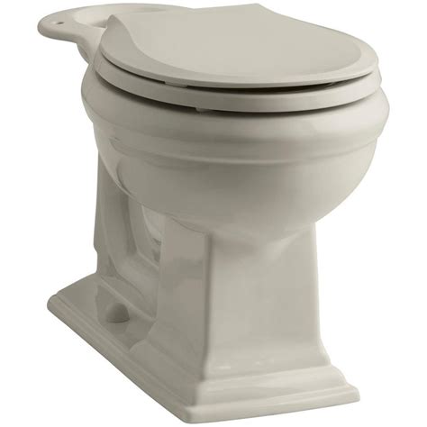 Kohler Memoirs Comfort Height Round Front Toilet Bowl Only In Sandbar K