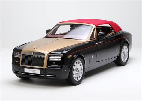 112 Kyosho Rolls Royce Phantom Drophead Coupe Convertible Black W
