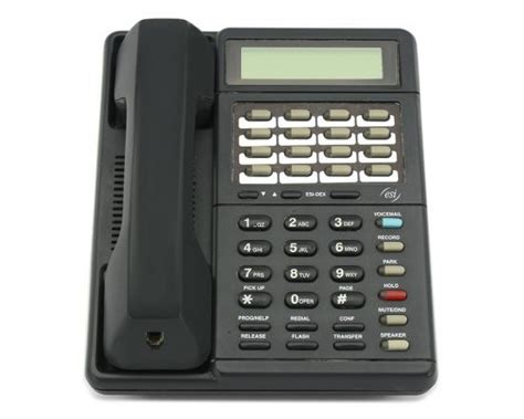 Esi Communications Ivx Dp1 16 Button Charcoal Display Phone