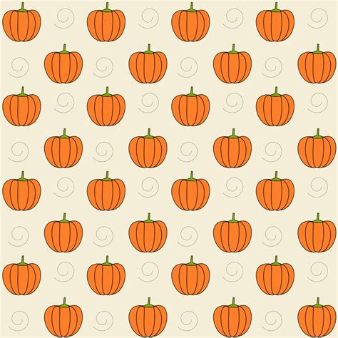 Free Digital Pumpkin Scrapbooking Paper Ausdruckbares Geschenkpapier