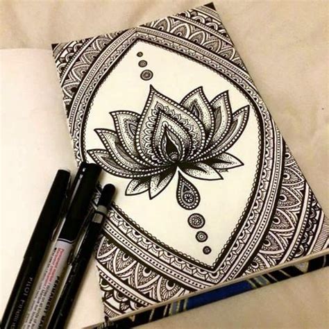 40 Absolutely Beautiful Zentangle Patterns For Many Uses Bored Art