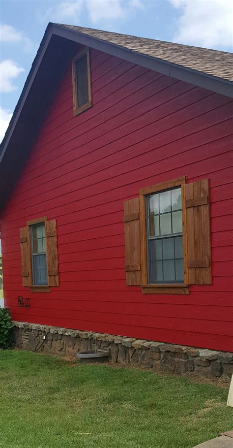 Behr Awning Red Exterior House Paint Red House Exterior Exterior