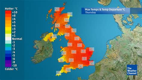 How Hot Is It Going To Be In The Uk This Week The Weather Channel