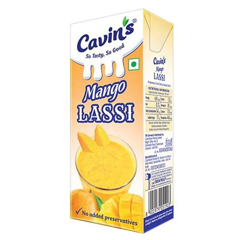 Buy Cavins Lassi Mango 180 Ml Online At Best Price Bigbasket