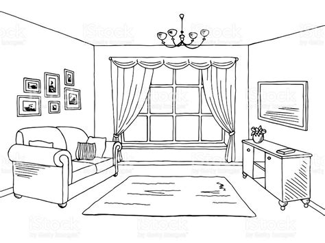 The Most Beautiful Living Room Architecture Sketch