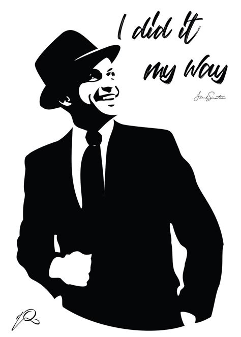Frank Sinatra My Way Poster Picture Metal Print Paint By Q Q Displate