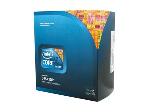 Intel Core I7 930 Bloomfield Quad Core 28ghz Lga 1366 130w Bx80601930