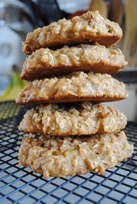 A Stack Of Oatmeal Cookies Sitting On Top Of A Cooling Rack