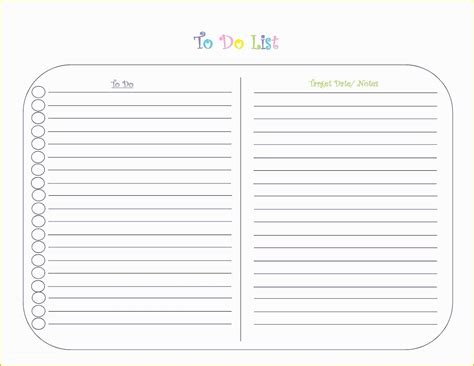 Free Master Page Templates Of Master To Do List Template Templates Data