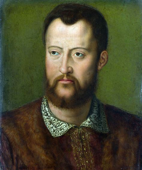 Portrait Of Cosimo I De Medici Agnolo Bronzino