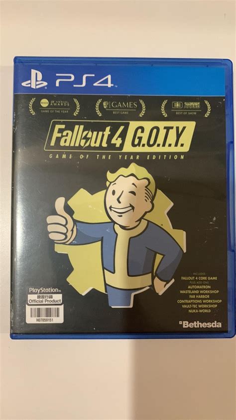 ps4 fallout 4 goty edition video gaming video games playstation on carousell