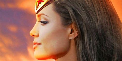 Angelina Jolie Is A Majestic Wonder Woman In New Art