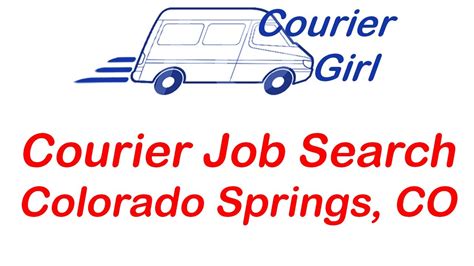 Courier Job Search Colorado Springs Co Colorado Youtube