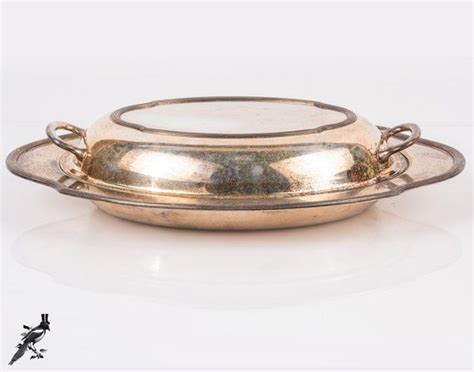 Epns Silver Plated Silverplated Two Handled Covered Serving Dish