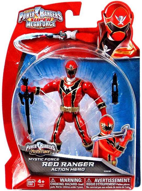 Power Rangers Super Megaforce Mystic Force Red Ranger Action Hero