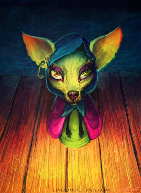 Cinemamind — Courage The Cowardly Dog Paintings By Cinemamind