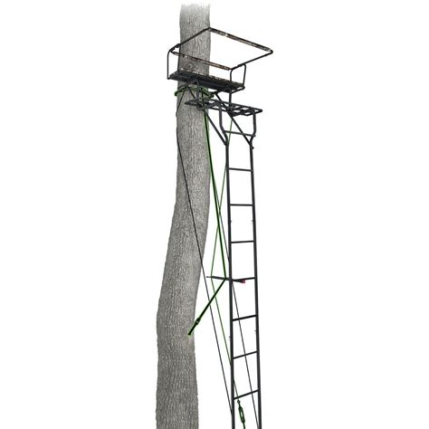 Primal Treestands Primal Lockdown Deluxe Two Man Ladder Stand 15 Ft