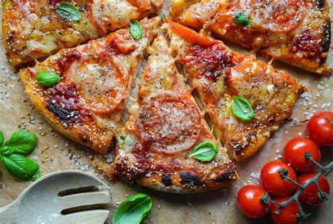 Rezept F R Vegane Pizza Margherita