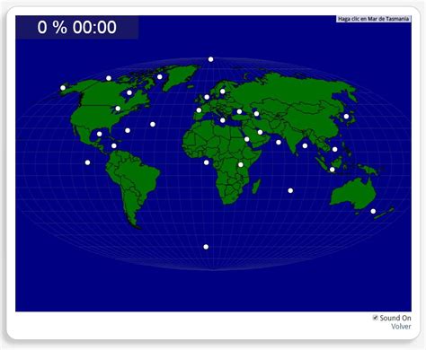 Mapa Interactivo Del Mundo El Mundo Océanos Mares Y Lagos Seterra