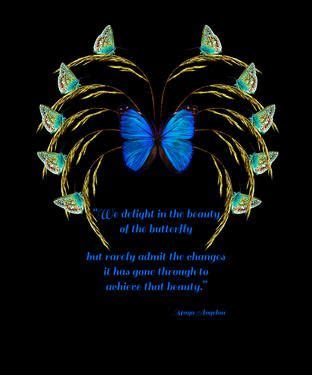 Check out my other maya Butterflies With Maya Angelou Quote Art Print | Art prints quotes, Art, Art prints