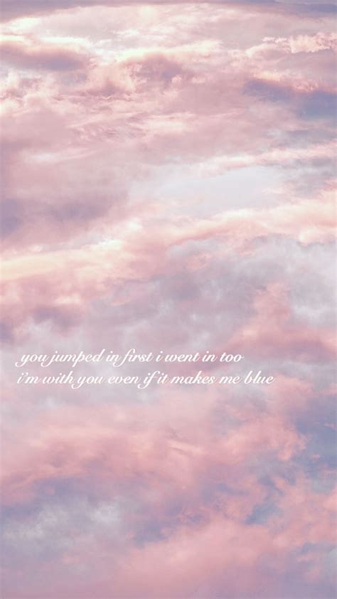 Discover the ultimate collection of the top 54 taylor swift wallpapers and photos available for download for free. Aesthetic Lock Screen Taylor Swift Lyrics Wallpaper - Udin