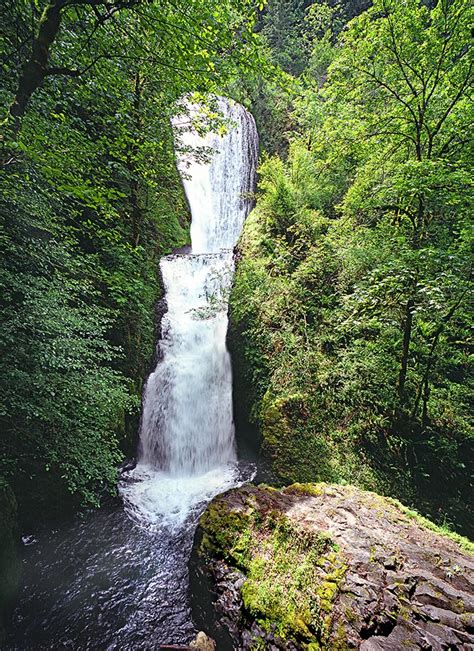 Bridal Veil Falls Oregon Columbia Gorge Waterfall Photo